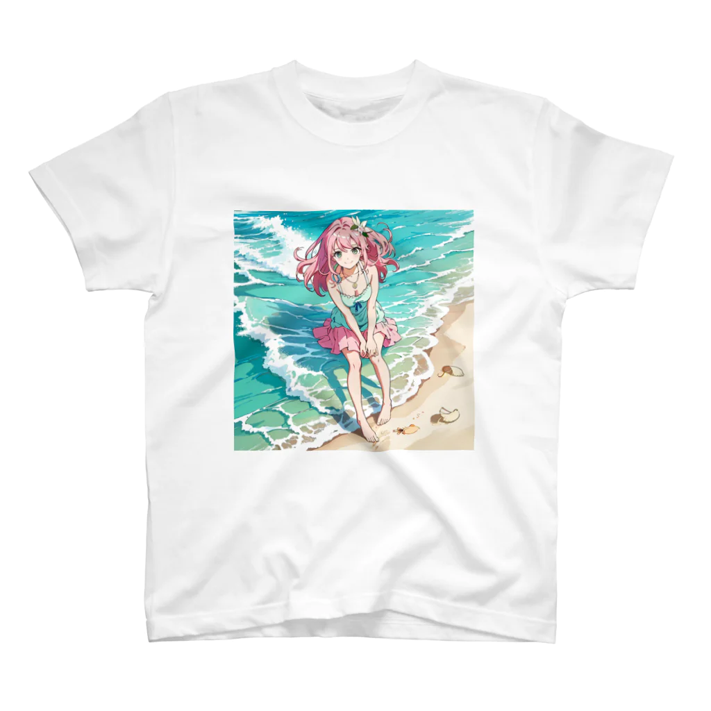 yozoraniyumeoの魔法夏少女 スタンダードTシャツ