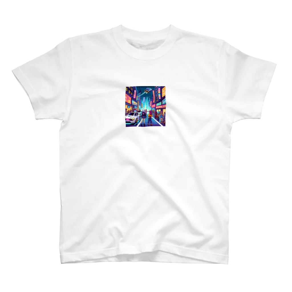 ganosのドット絵ネオン2 スタンダードTシャツ