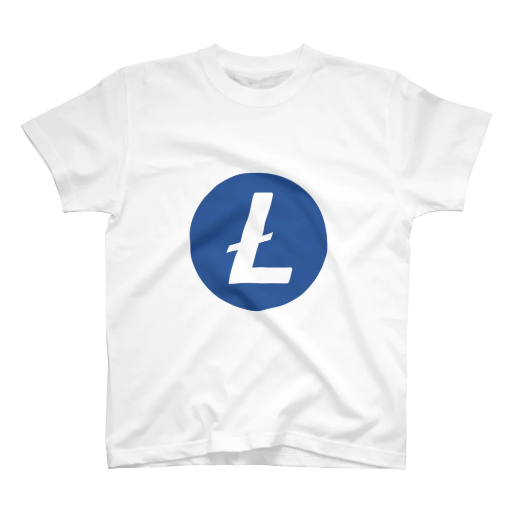 OWLCOIN ショップのLitecoin ライトコイン Regular Fit T-Shirt