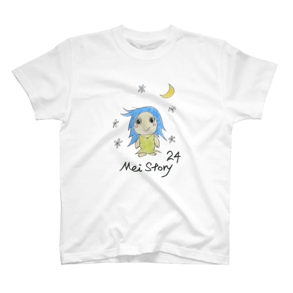 _mei0504のMeiStory月 スタンダードTシャツ