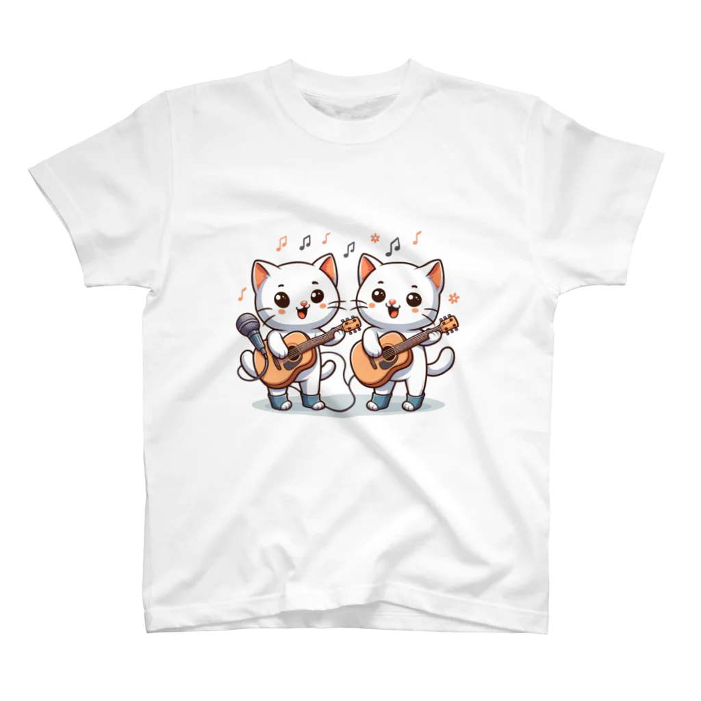 チェリモヤのねこコーラス 12 スタンダードTシャツ