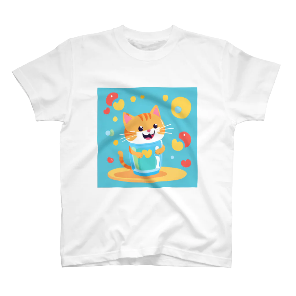 はなにゃんのおうちのおいしソーダ！ スタンダードTシャツ