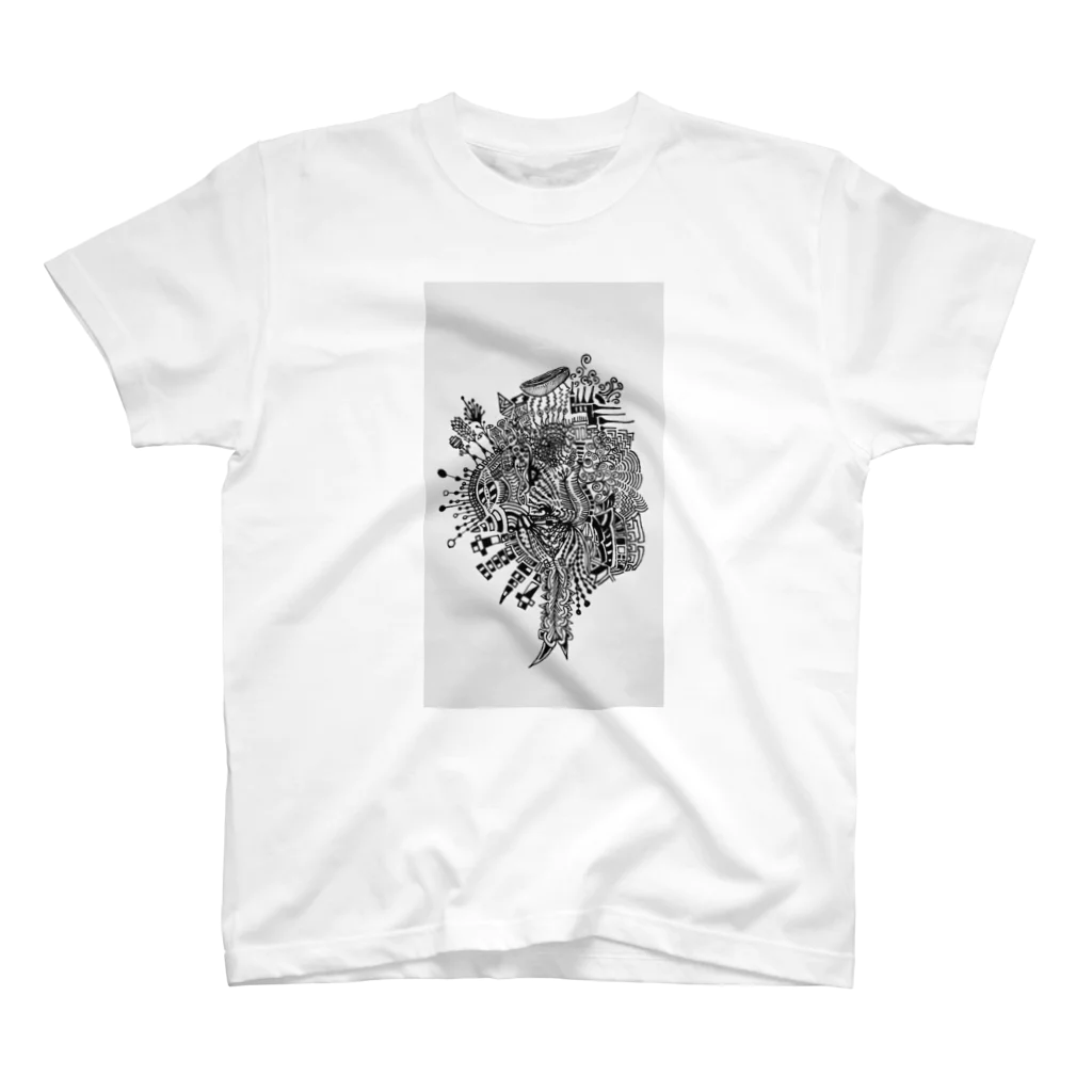 mono catのheart スタンダードTシャツ