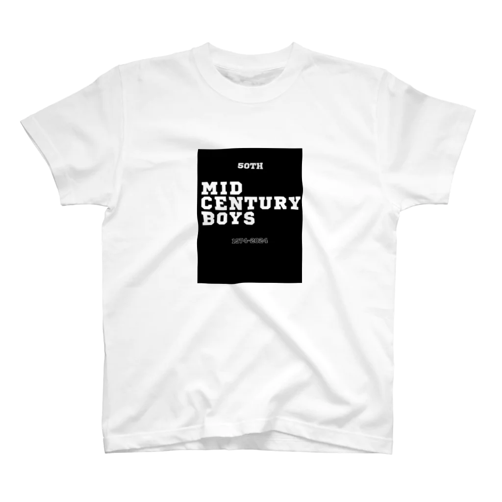 ブラバンホリデーの50th MID CENTURY BOYS スタンダードTシャツ