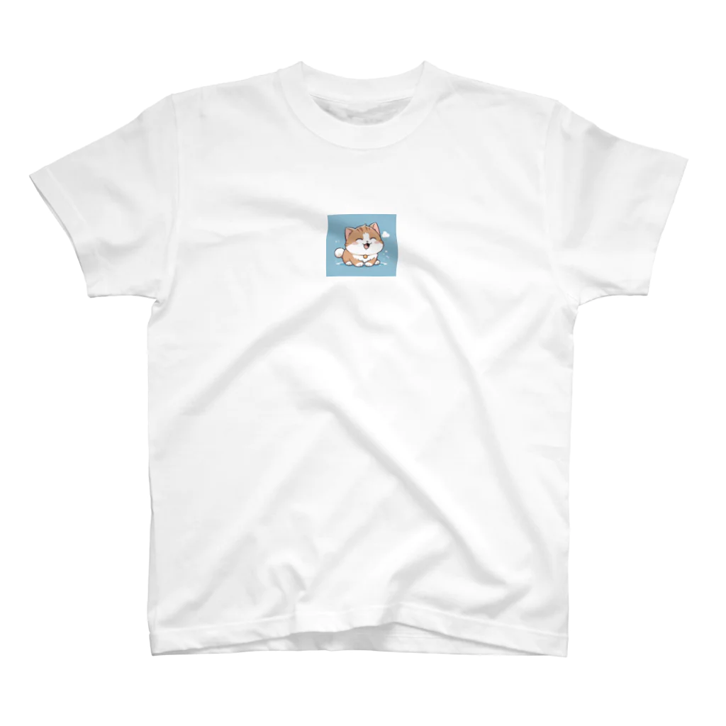 板倉源蔵！AI作品のまるちゃん スタンダードTシャツ