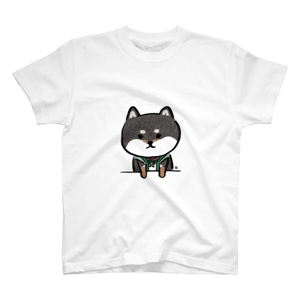 すみなのグッズ屋さんの黒柴鰤太郎 Regular Fit T-Shirt