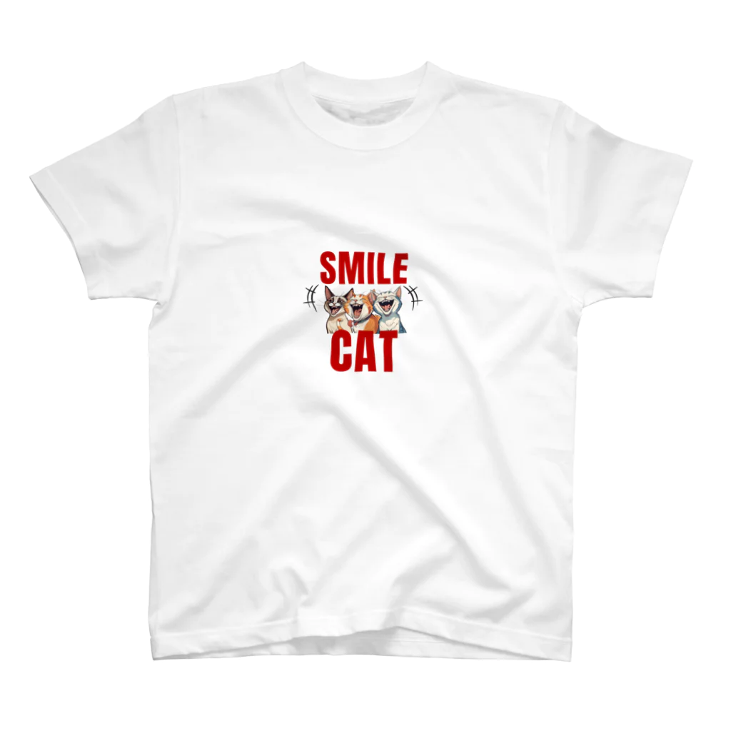 オトバシハウスのSMILE CAT スタンダードTシャツ