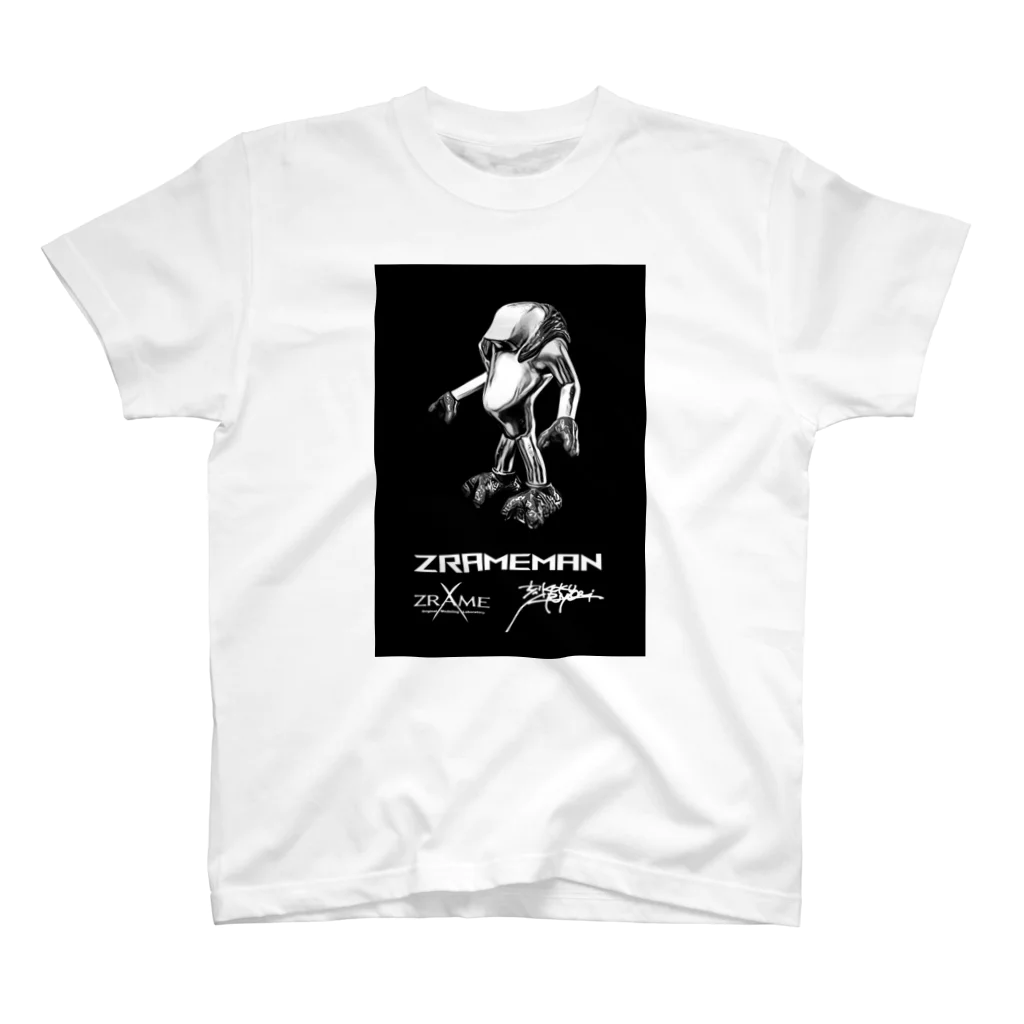 zrame-RYOのZRAMEMAN スタンダードTシャツ