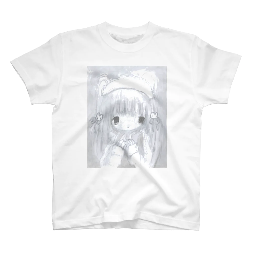 「ごめん々ね 」と言っのきのうの星が瞬く窓 スタンダードTシャツ