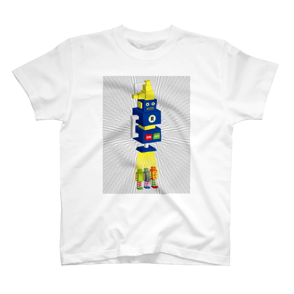 SHUJI OZAWAのSUPER RECOVERY ROBOTS スタンダードTシャツ