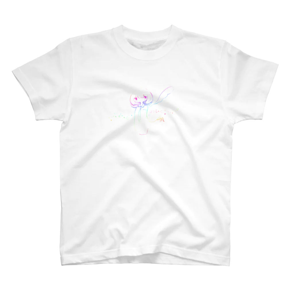 なないろLab.のレインボーガール3 スタンダードTシャツ