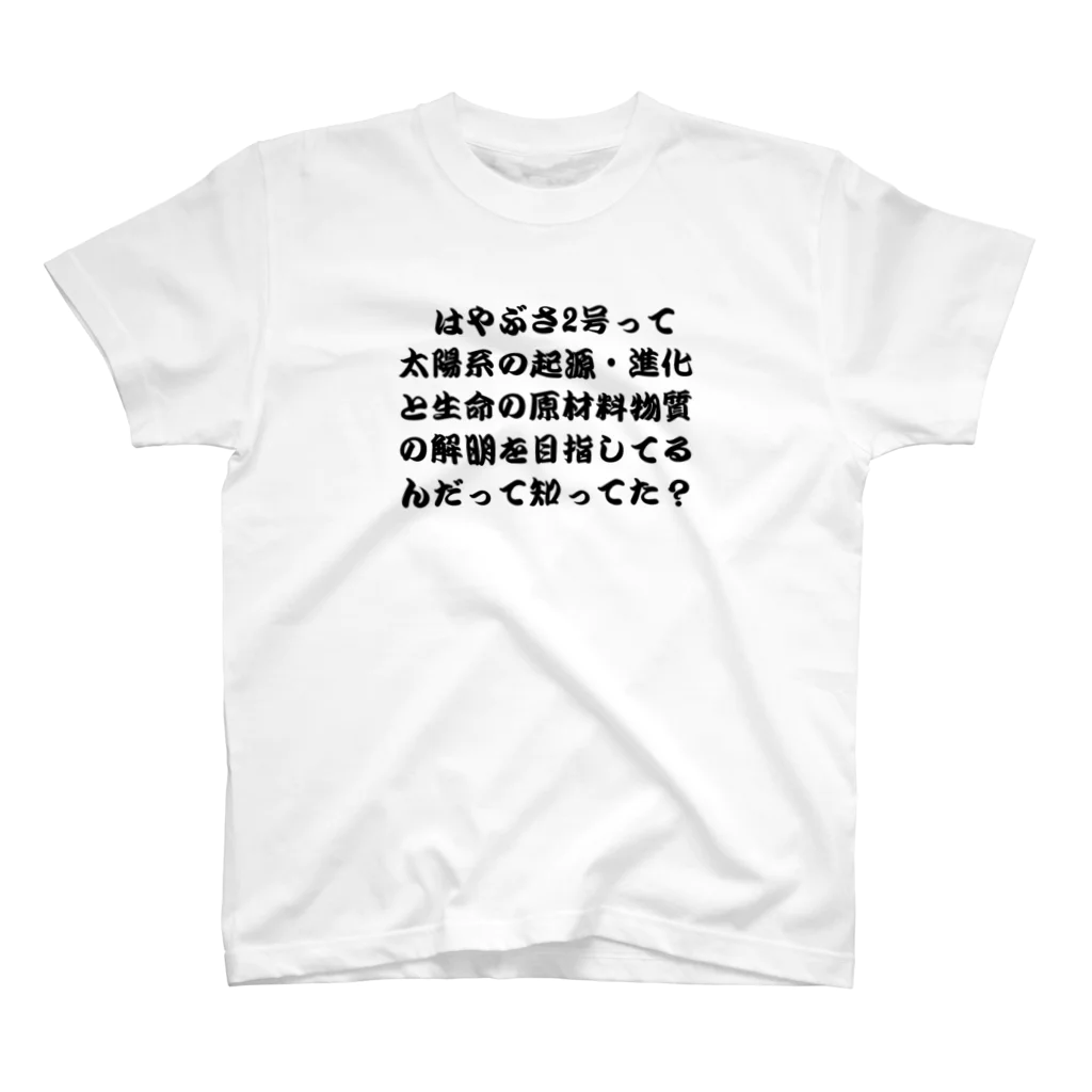 Physicsの隼2号　着陸記念 スタンダードTシャツ