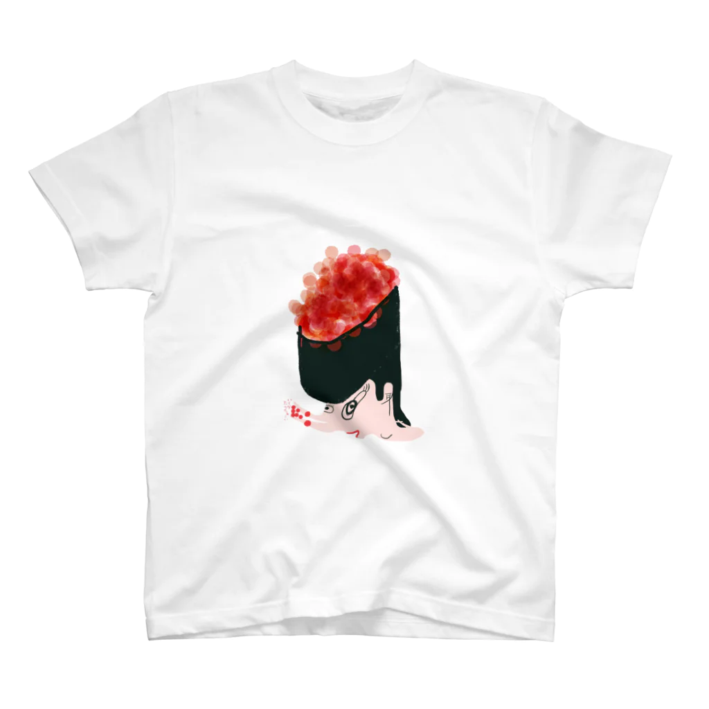 ukyoeshiのいくら食べたい スタンダードTシャツ