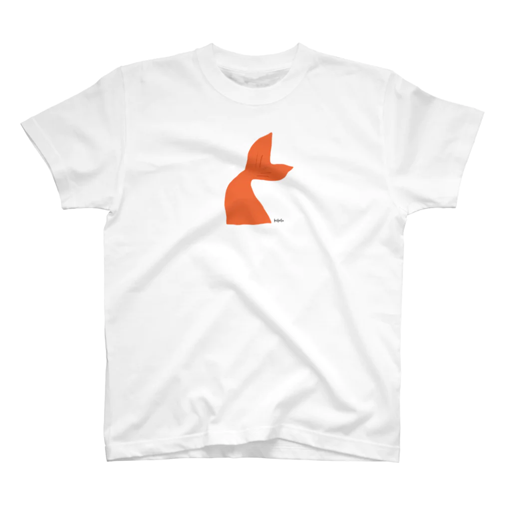 キイロイロのヒレ．橙 Regular Fit T-Shirt