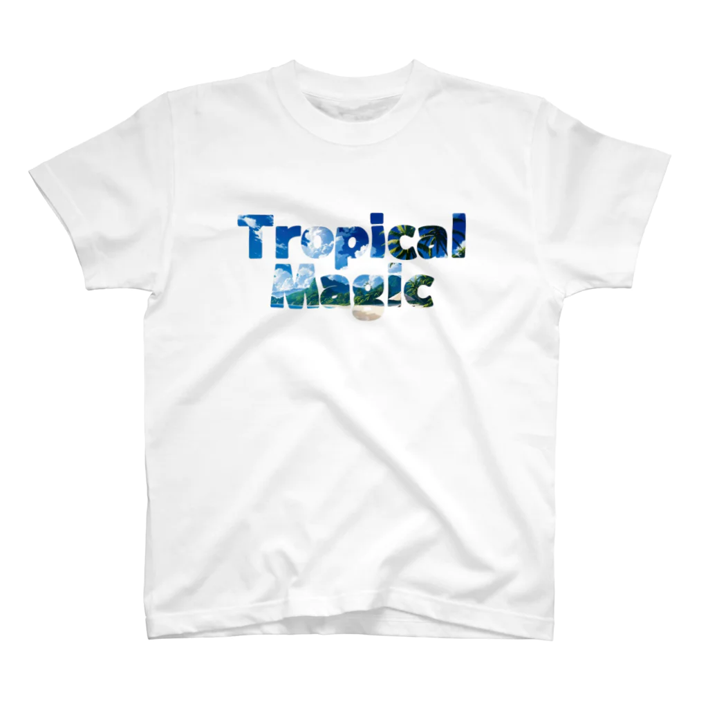 南国の【Tropical magic】南国の魔法 Regular Fit T-Shirt