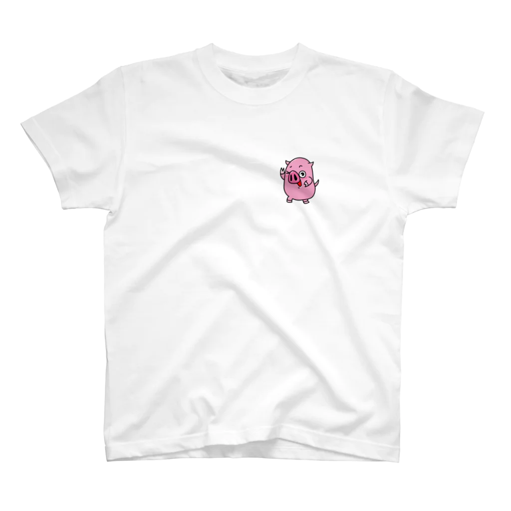 菊地ともみ🐽kikurinのポケっちょTシャツ Regular Fit T-Shirt