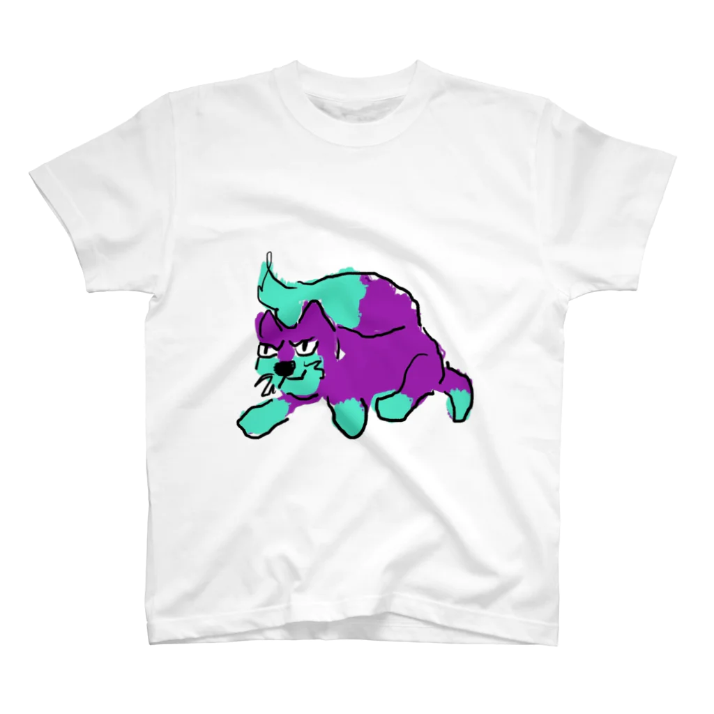 pawrakiyaの猫（（）） スタンダードTシャツ