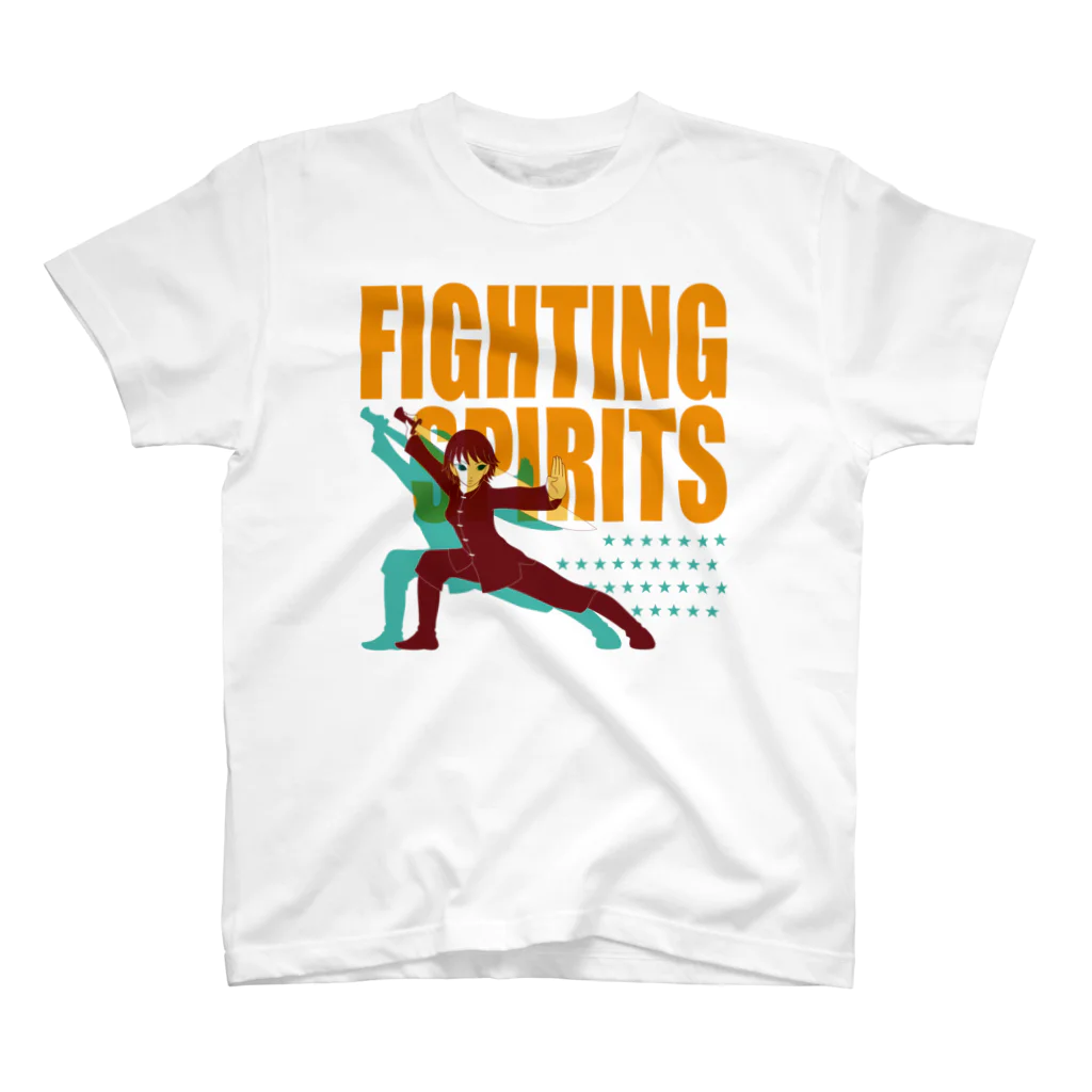 KOHAKUMARUの戦う少女～FIGHTING SPIRITS～ スタンダードTシャツ