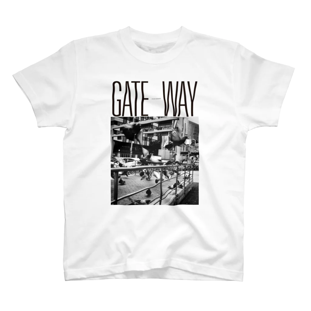 miwektonのgate_away スタンダードTシャツ