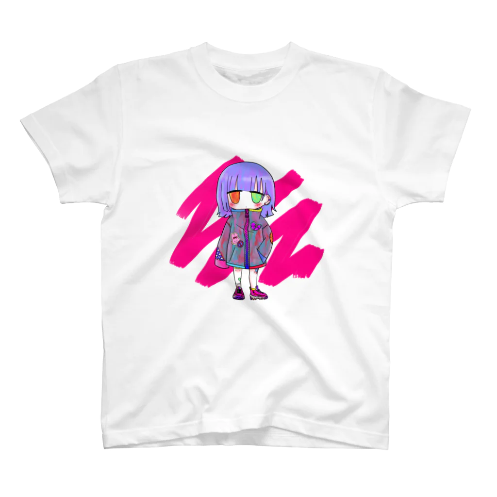 yumeochiのストリートカジュアルな女の子 スタンダードTシャツ