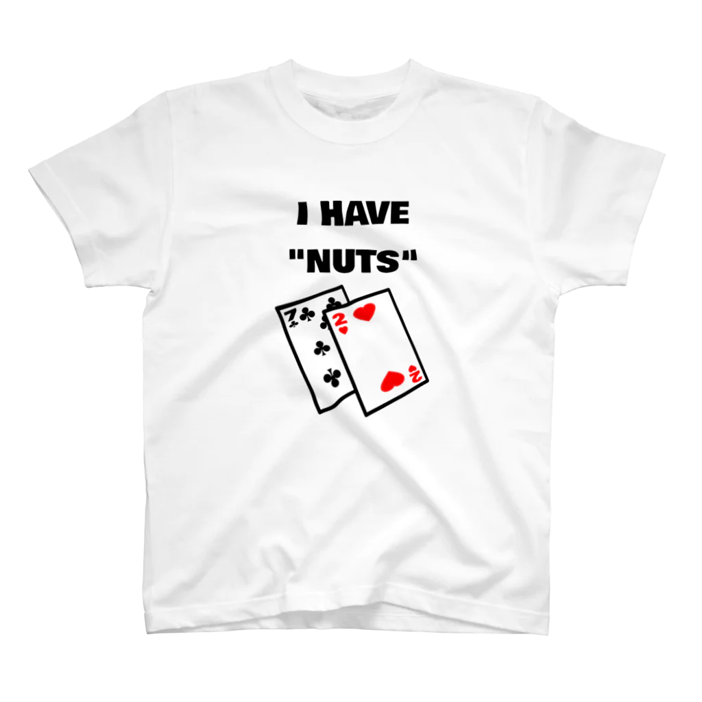 Cocoon Lab.のI HAVE "NUTS" スタンダードTシャツ