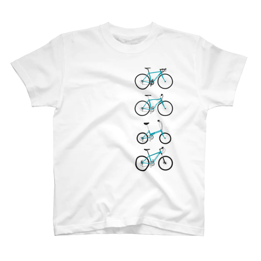 kimchinの自転車セット スタンダードTシャツ