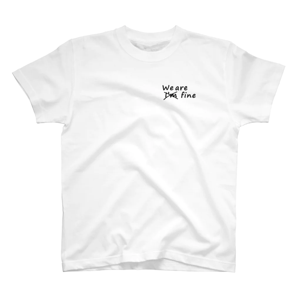 TaTeMiKiのWe are fine Regular Fit T-Shirt