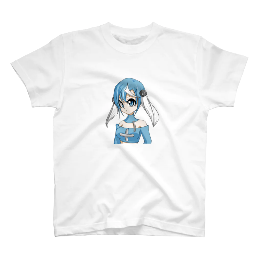 きゃらくりえいとプロジェクトの水無月あおいグッズ スタンダードTシャツ