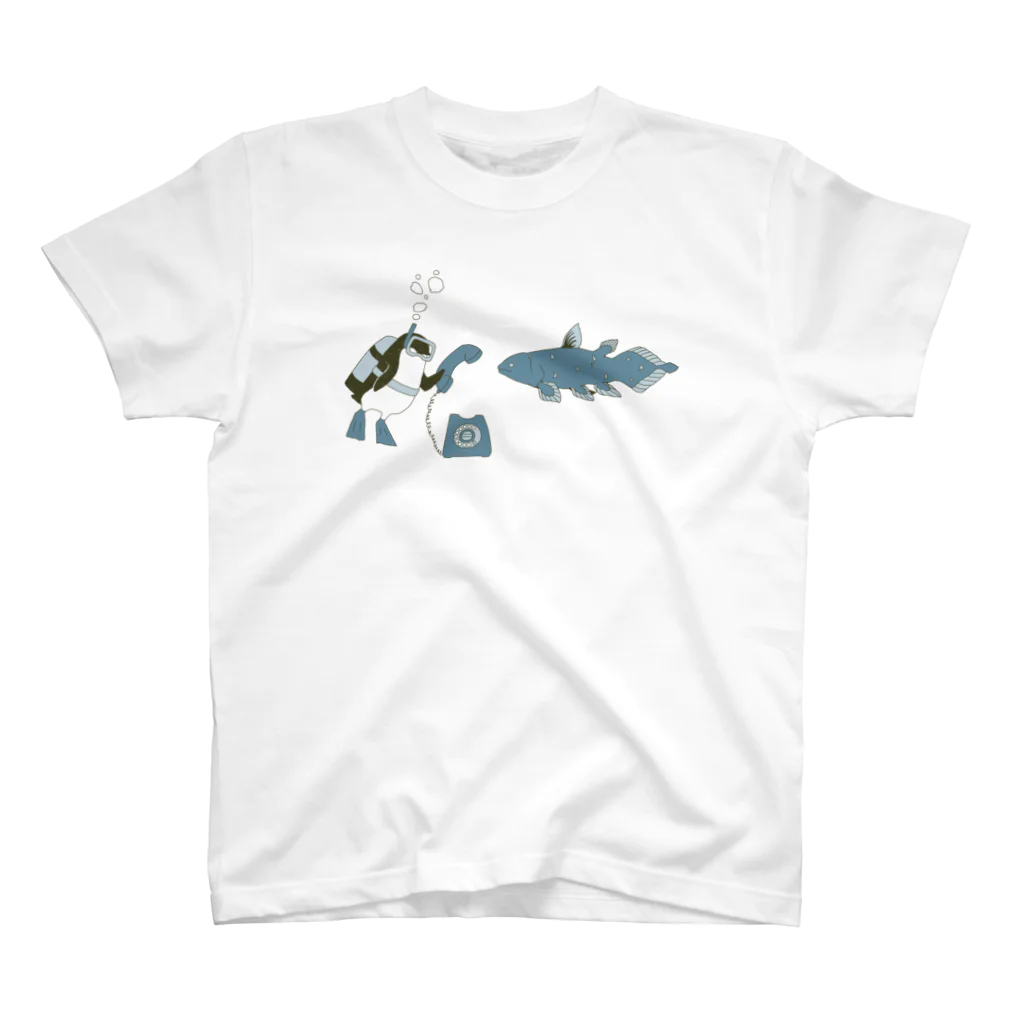 ムクのペンギンコール・うみのなか Regular Fit T-Shirt