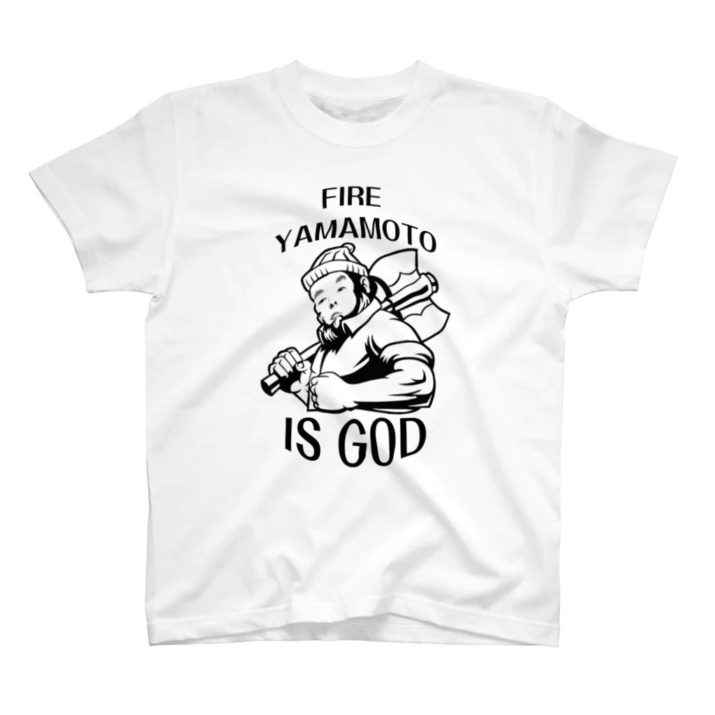 山本修平F.C　　のファイヤー山本即位4周年記念式典限定No.31 Regular Fit T-Shirt