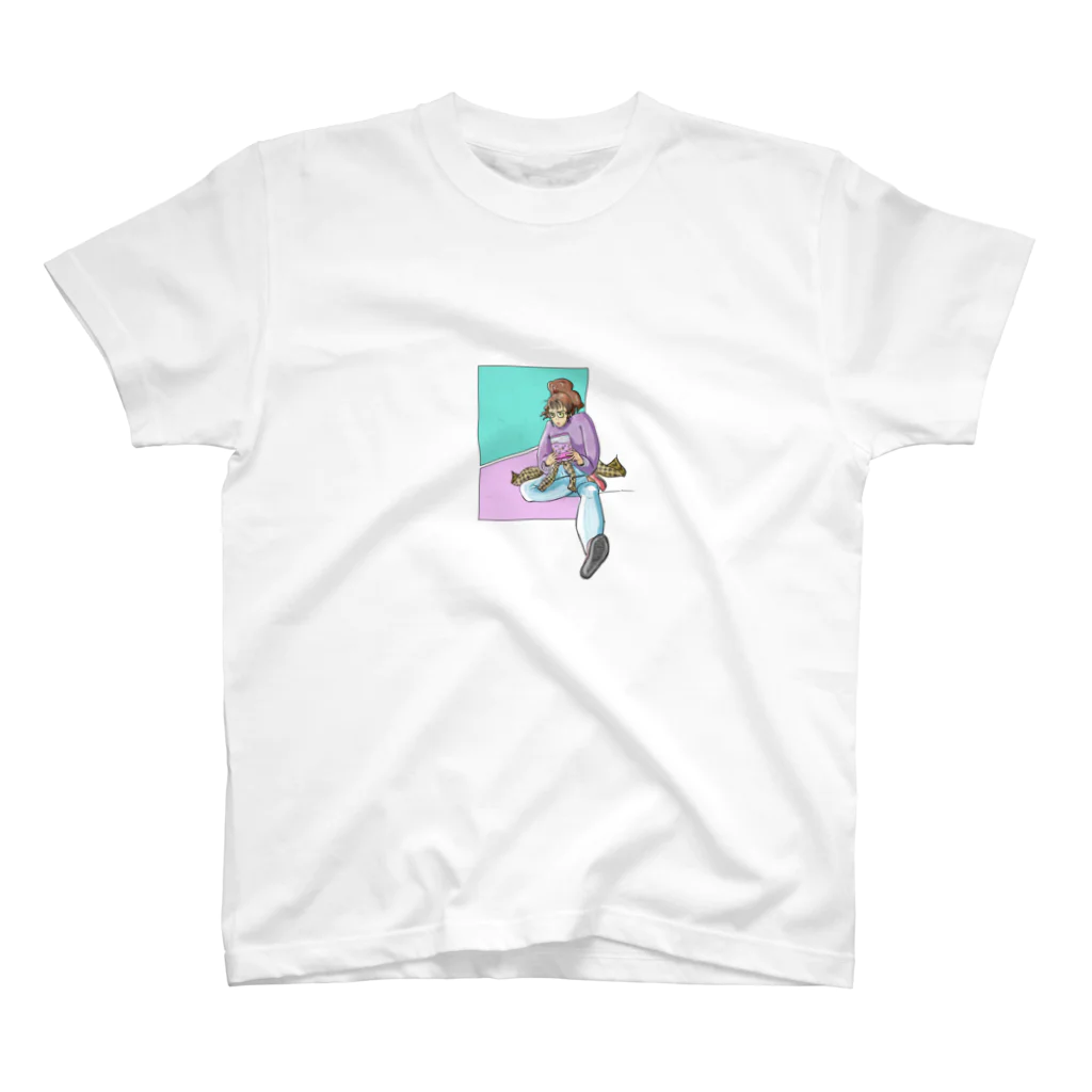 tosboy_artのウォーターゲーム スタンダードTシャツ