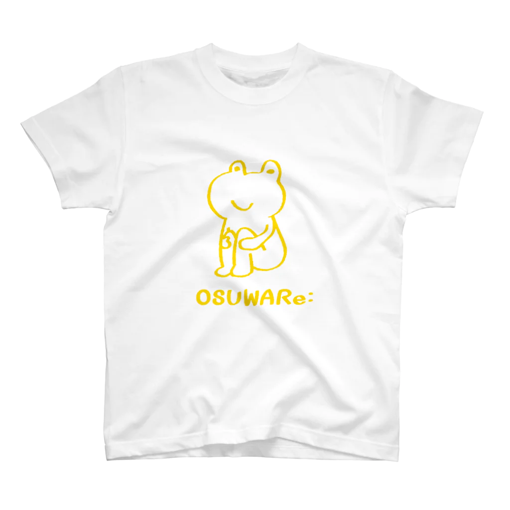 OSUWARe:のカエルくん スタンダードTシャツ