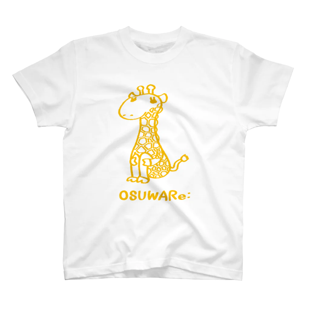 OSUWARe:のキリンさん Regular Fit T-Shirt