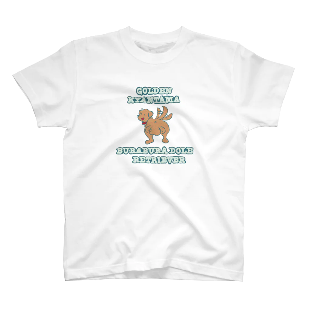 Big Dog Luckのゴールデンキャンタマブラブラドールレトリーバー Regular Fit T-Shirt
