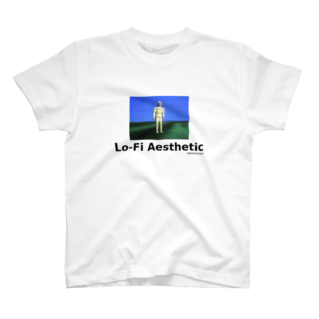 INGKAZENOTANIのLo-Fi  Aesthetic  Regular Fit T-Shirt