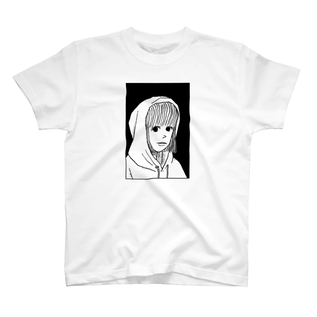 小山ゆうじろうのHOODIE GIRL スタンダードTシャツ