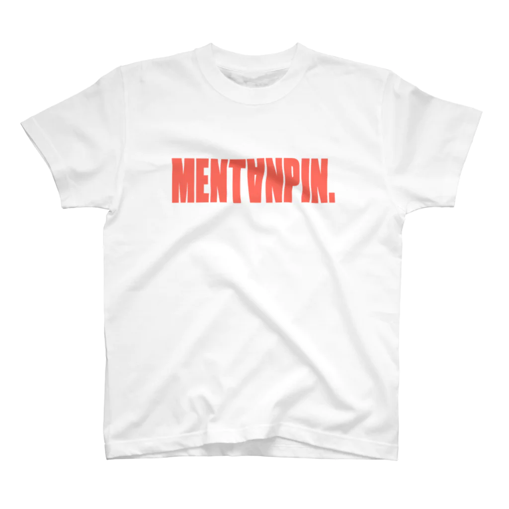 だてまき麻雀商店のMENTANPIN（リビングコーラル） スタンダードTシャツ