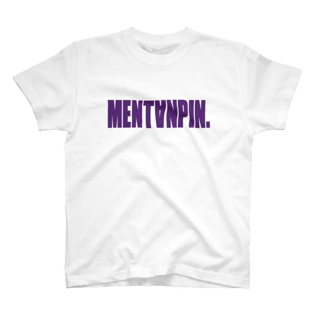 だてまき麻雀商店のMENTANPIN（グレープ） スタンダードTシャツ