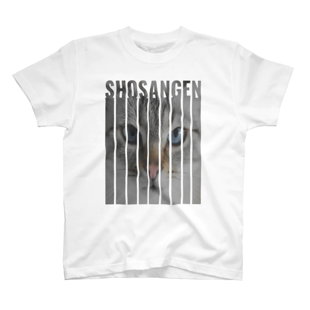 だてまき麻雀商店のSHOSANGEN(二匹目の猫) スタンダードTシャツ