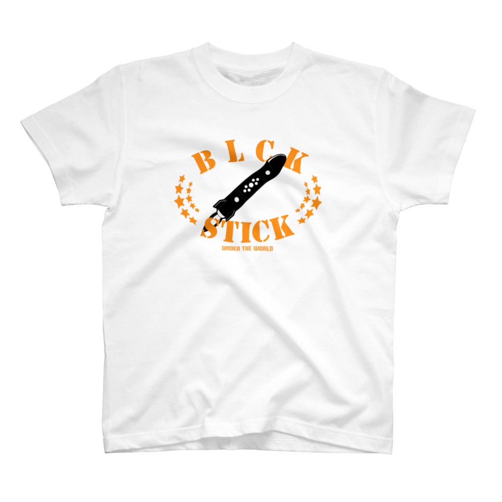だてまき麻雀商店のBLACKSTICK（O） Regular Fit T-Shirt
