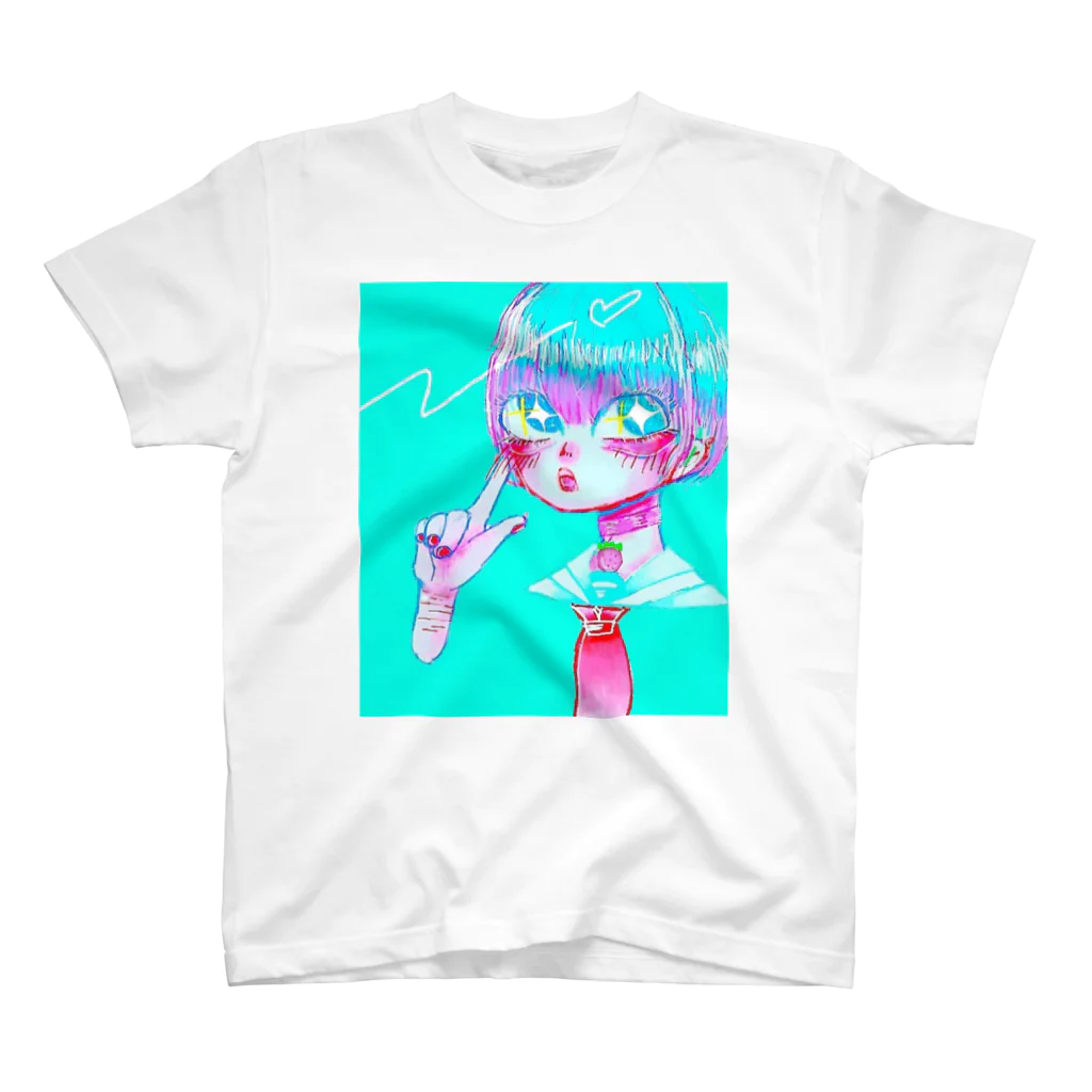 亀忌うみのャミカヮ スタンダードTシャツ