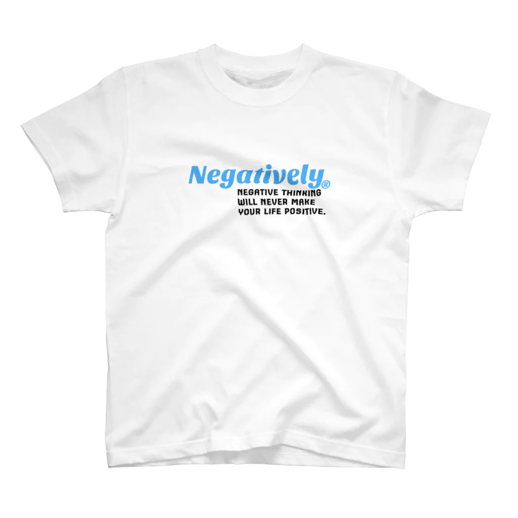 NegativelyのNegatively  Regular Fit T-Shirt