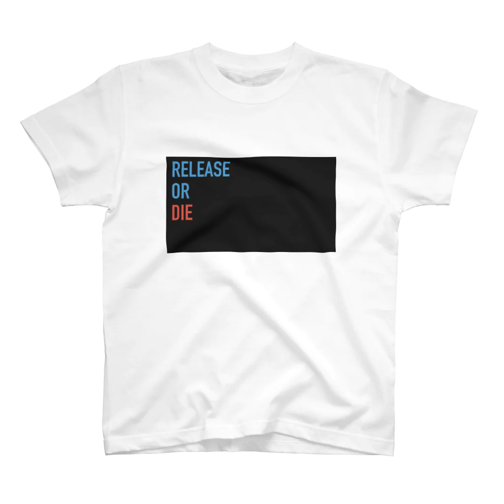 UGのRelease or Die スタンダードTシャツ