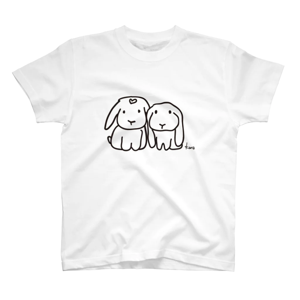 ゆきみ屋さんの姉弟 スタンダードTシャツ