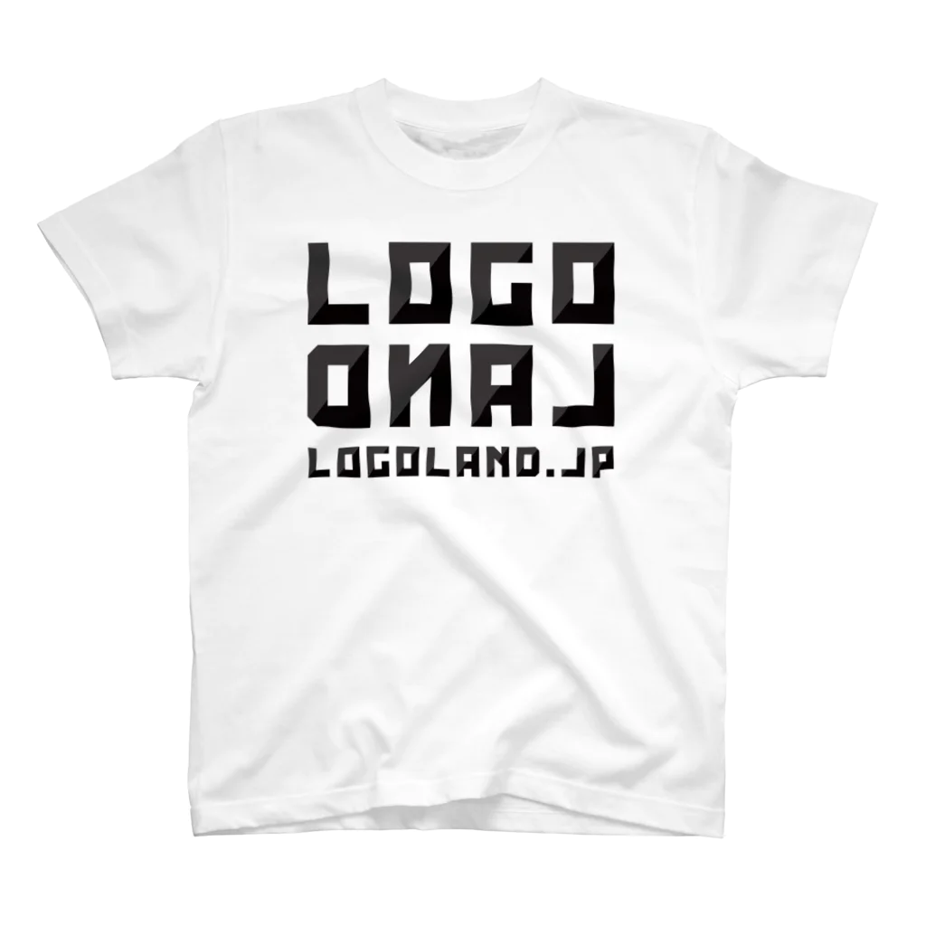 AEDIのLogoLand logoland.jp Logo （ロゴランド logoland.jp ロゴ） Regular Fit T-Shirt