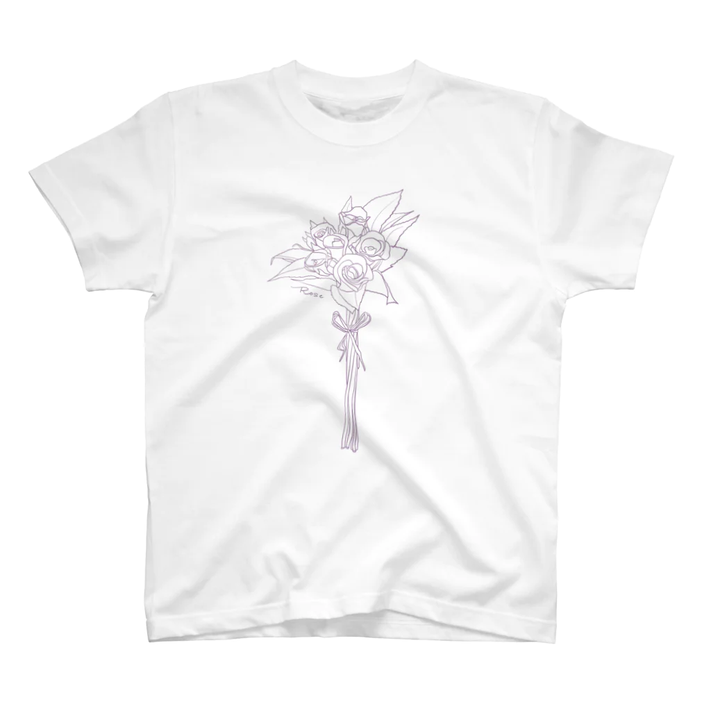 鮎のRose スタンダードTシャツ