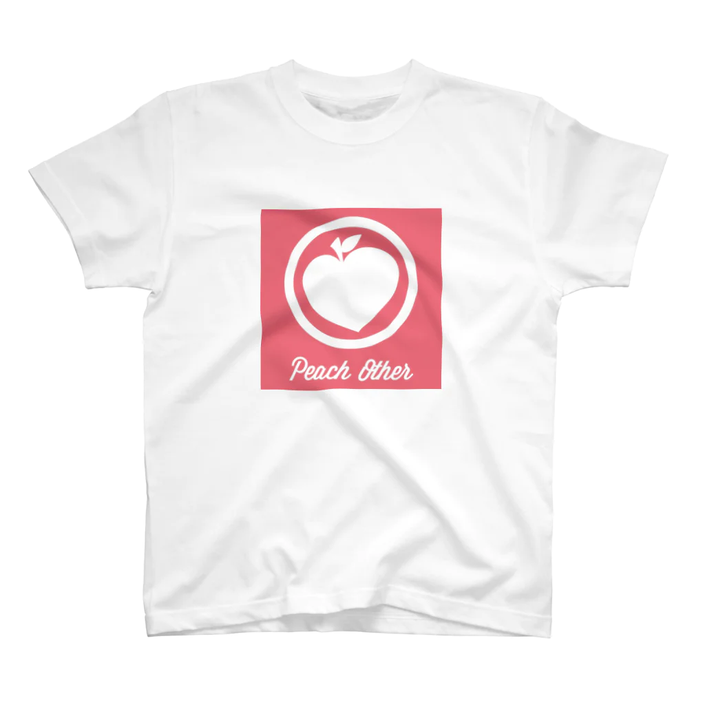 Peach OtherのPeach Other Logo スタンダードTシャツ