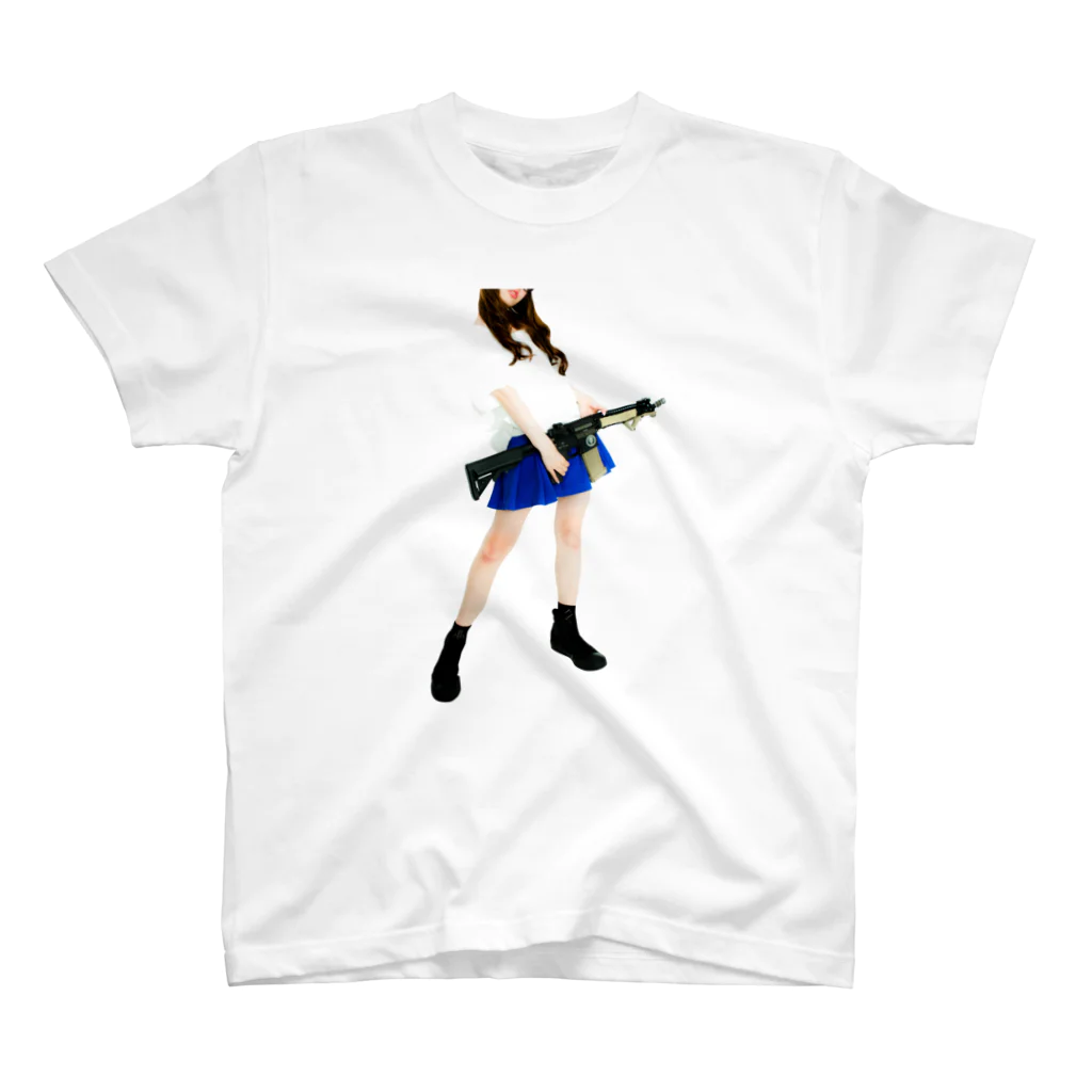 PPPRのgrumble gun girl  Regular Fit T-Shirt