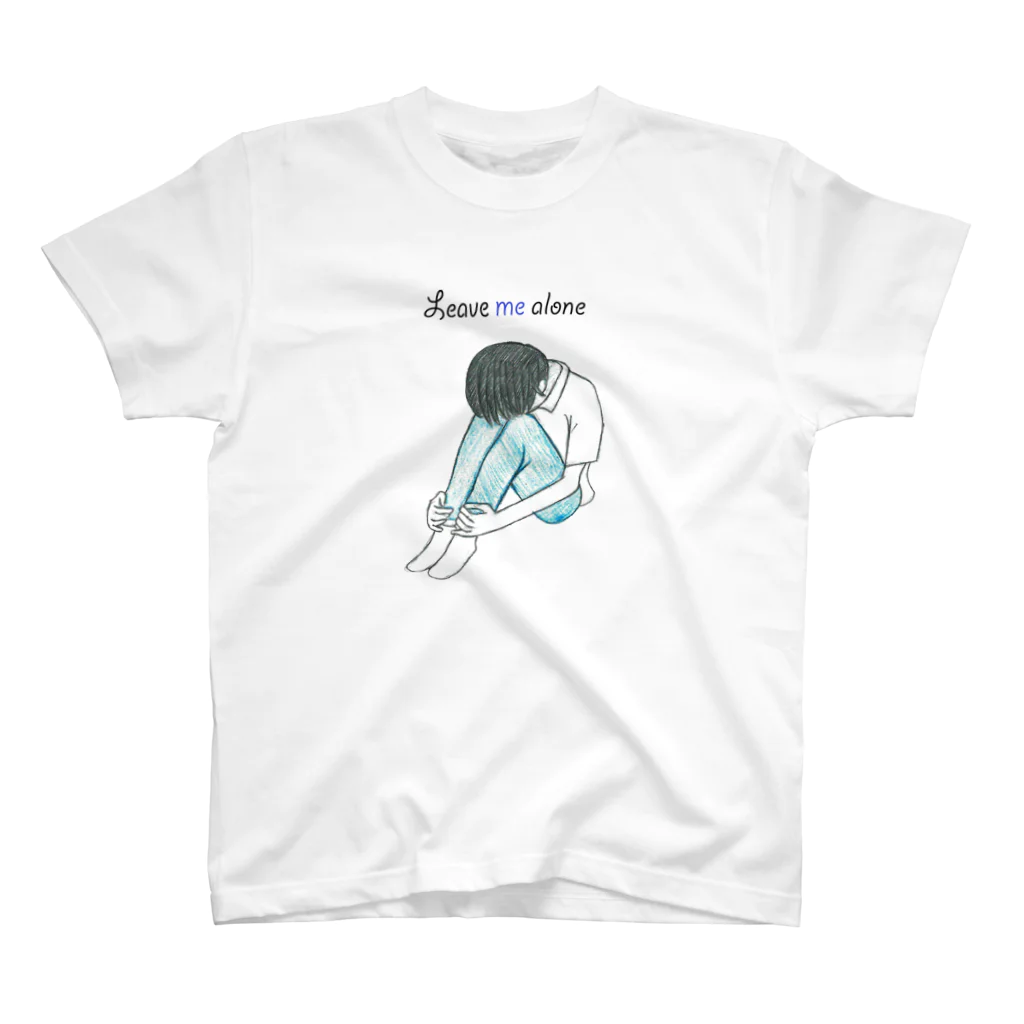 KU02のLeave me alone スタンダードTシャツ