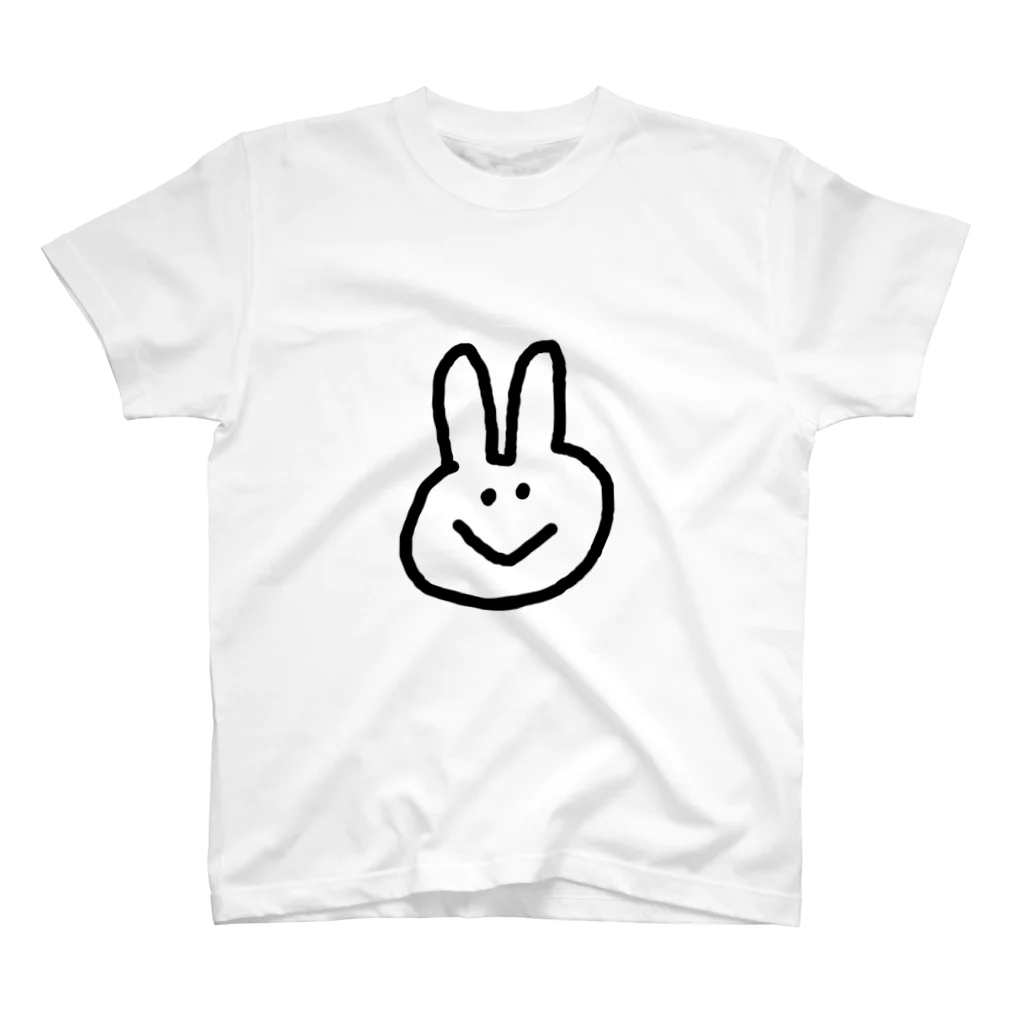 YORUGATAのうさぎを愛する人生 Regular Fit T-Shirt